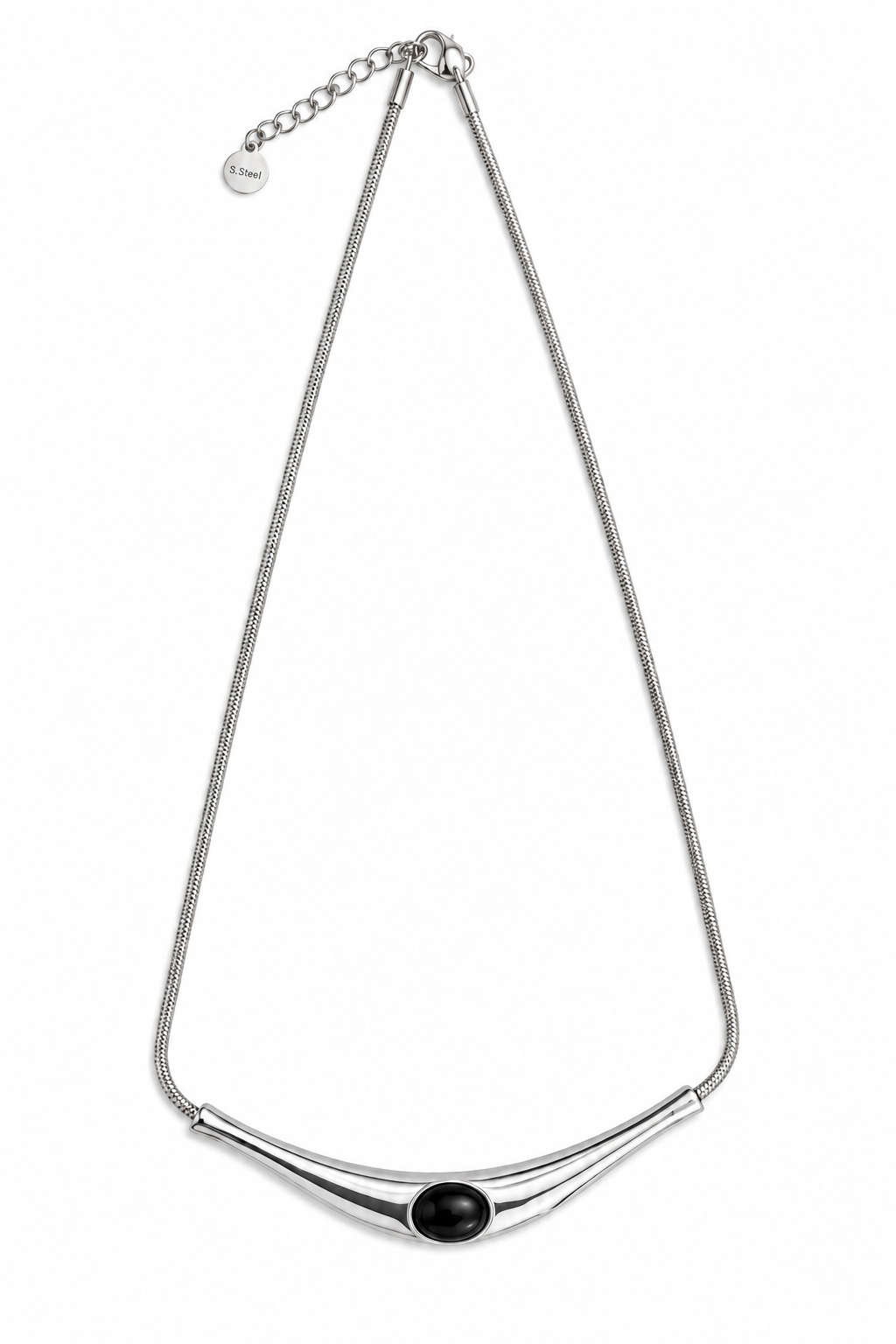 Collar Dingle Plateado