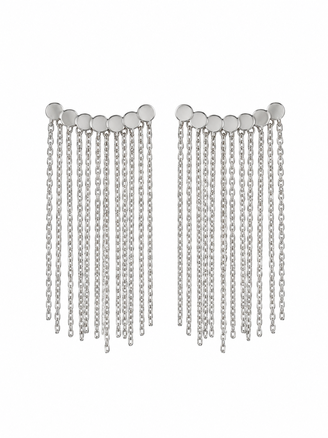 Pendientes Galway Plateado