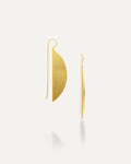 Pendientes Dorados Half Circles