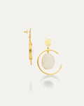 Pendientes Dorados Zaya Madre Perla