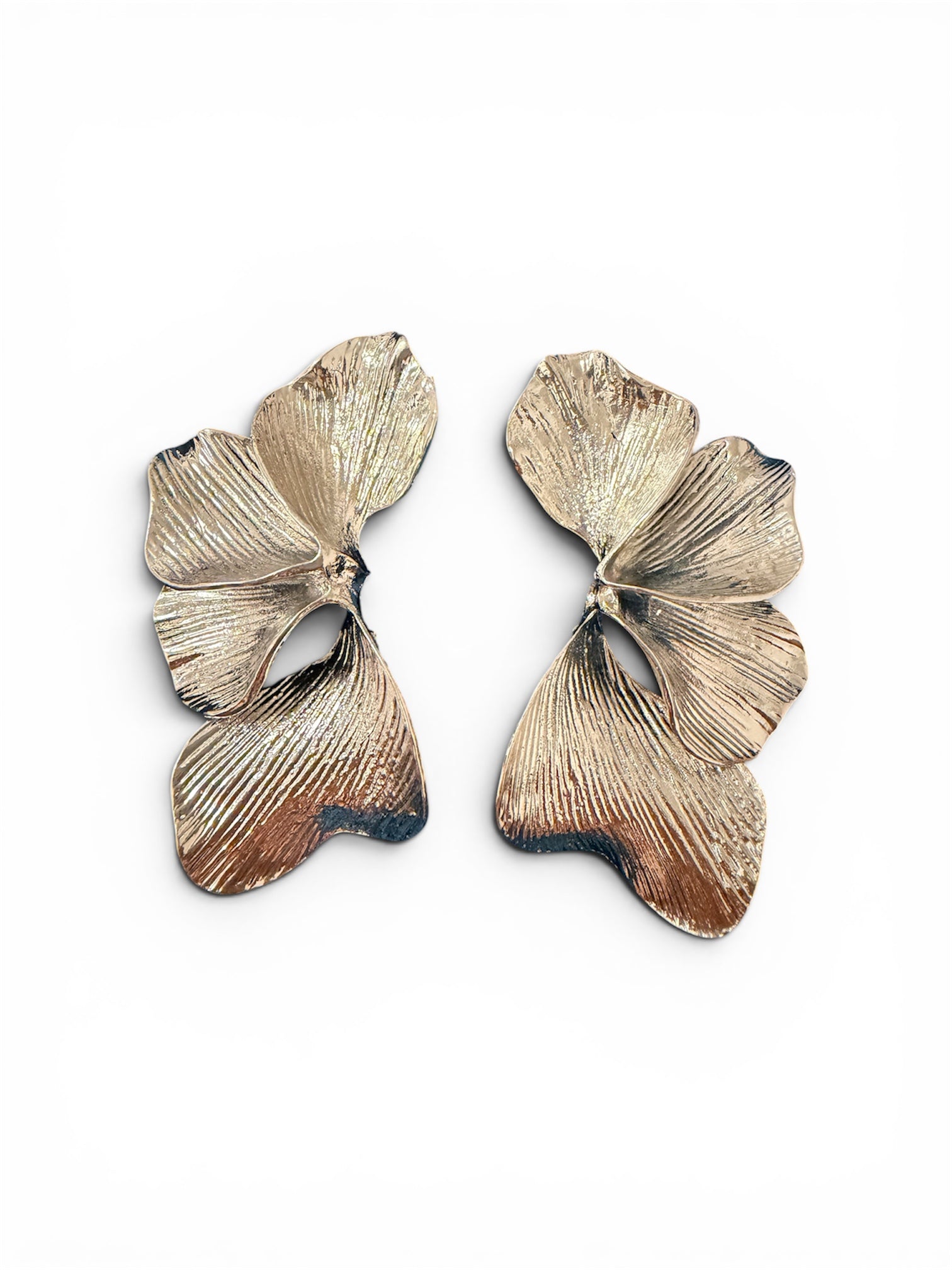 Los Pendientes Veya V (PLATEADO)